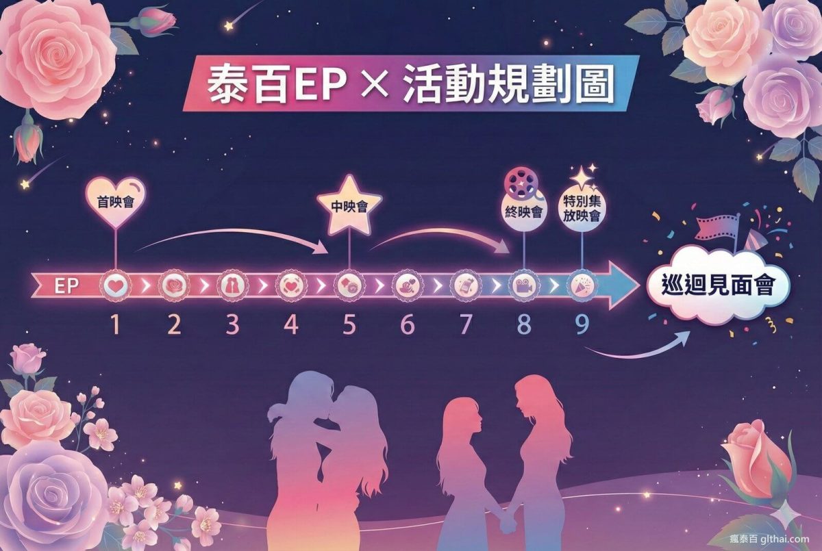 泰百劇集見面會活動規劃圖