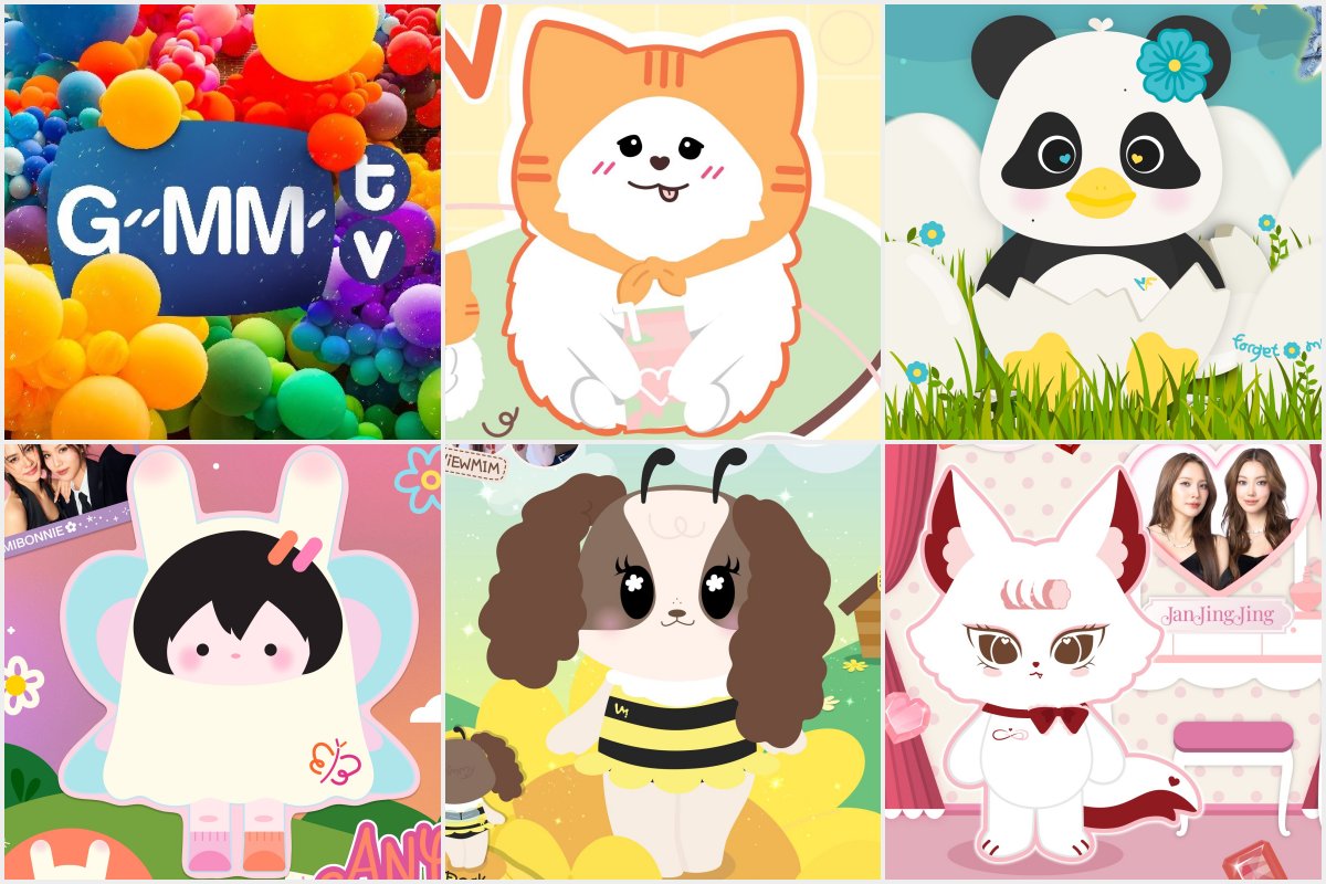 GMMTV 泰百 CP 粉絲娃娃宇宙：MUVMUV、LUNAR、ANY、VIMMY、JEWEL – 瘋泰百