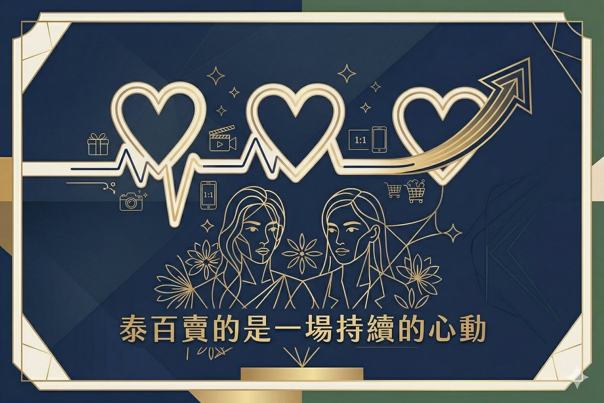 泰百賣的是一場持續的心動